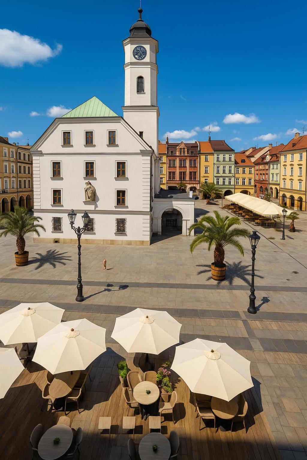 Rynek 23 Lux, Apartament Z Widokiem Na Ratusz Starego Miasta Гливице Екстериор снимка